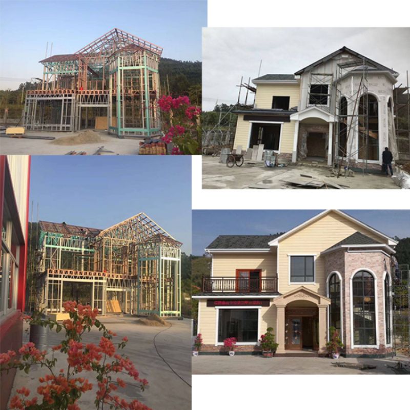 Máquina formadora de quillas para casas prefabricadas de acero de calibre ligero