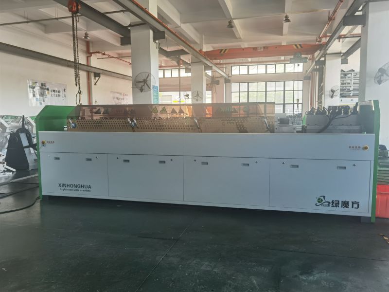 Máquina formadora de quillas para casas prefabricadas de acero de calibre ligero