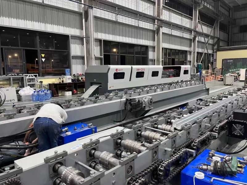 Máquina prefabricada de encofrado para construcción de viviendas con estructura de acero