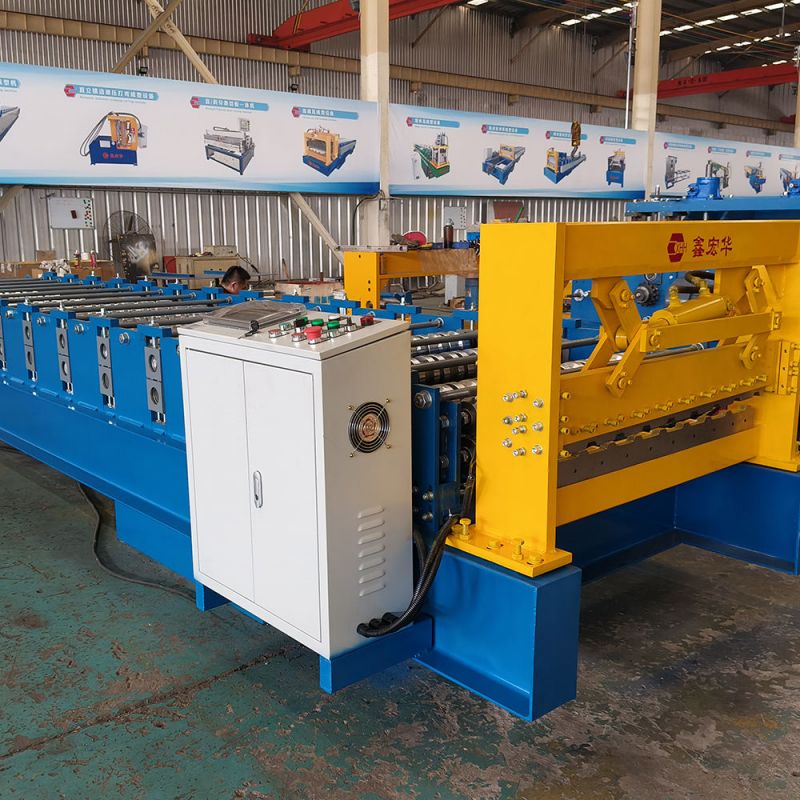 Máquina formadora de rollos para tejas, láminas IBR, tejas para techos, paneles PBR