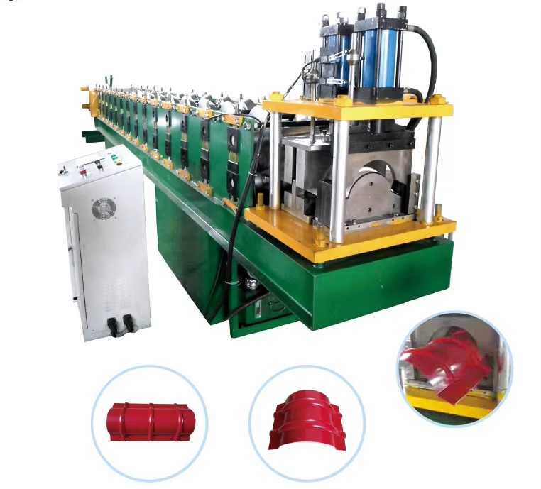 Roof Ridge Cap Roll Forming Machine