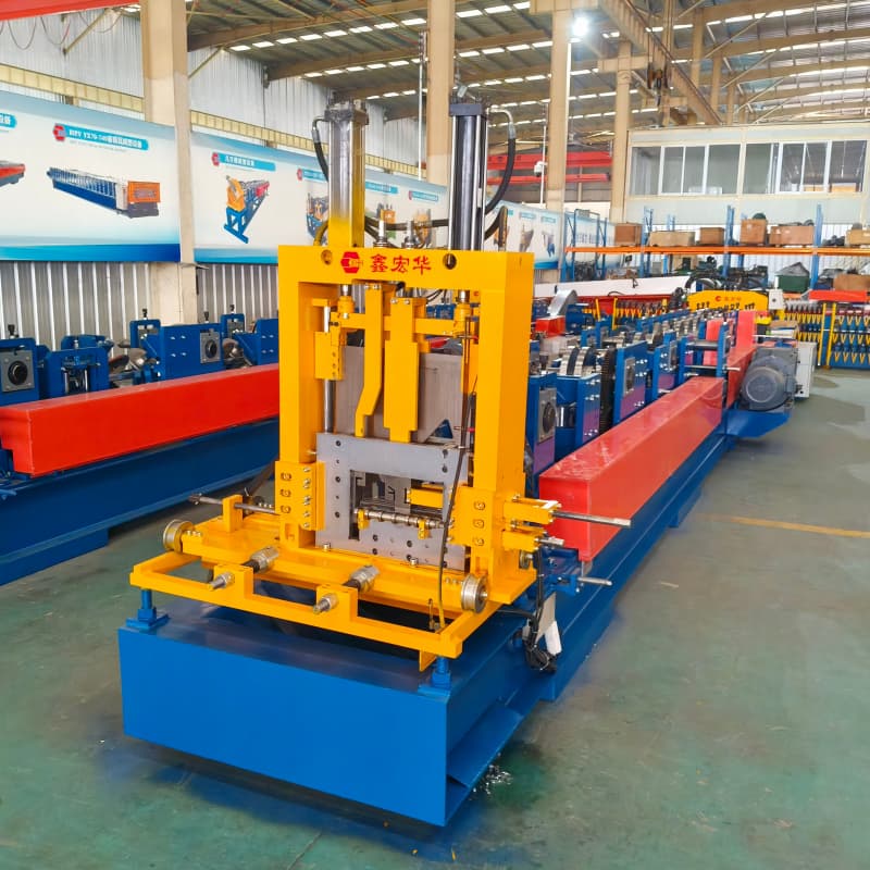 Panel Forming Machine Machine For Making Purlin Metal Roofing