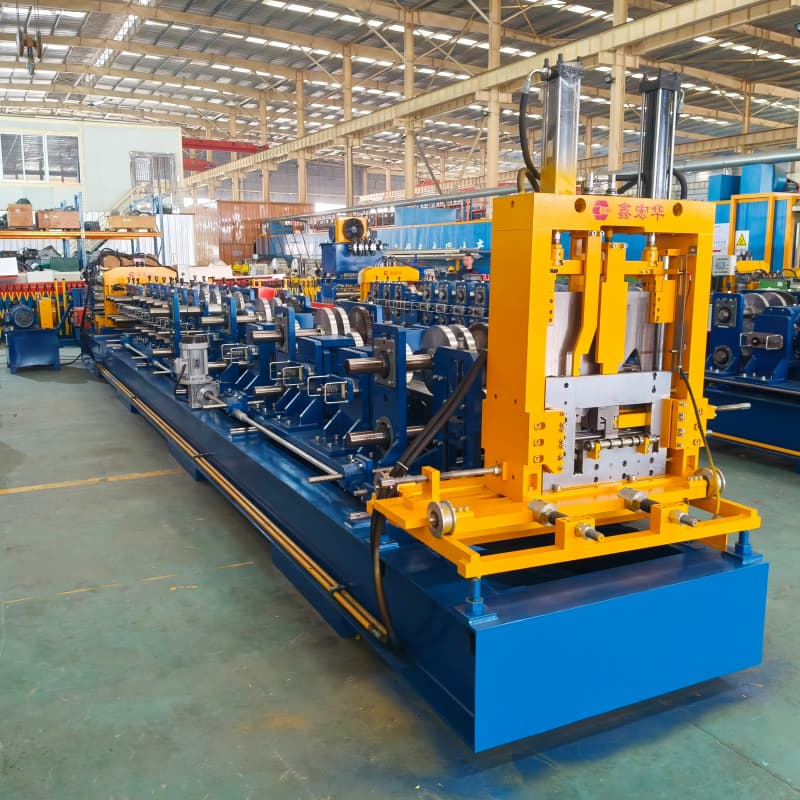 Corrugated Roller Machine Metal Purlin Roofing Fabrication Machines