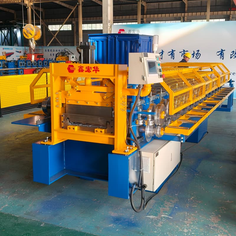 Standing Seam Roll Former Portable Standing Seam Metal Purlin Roofing Machine