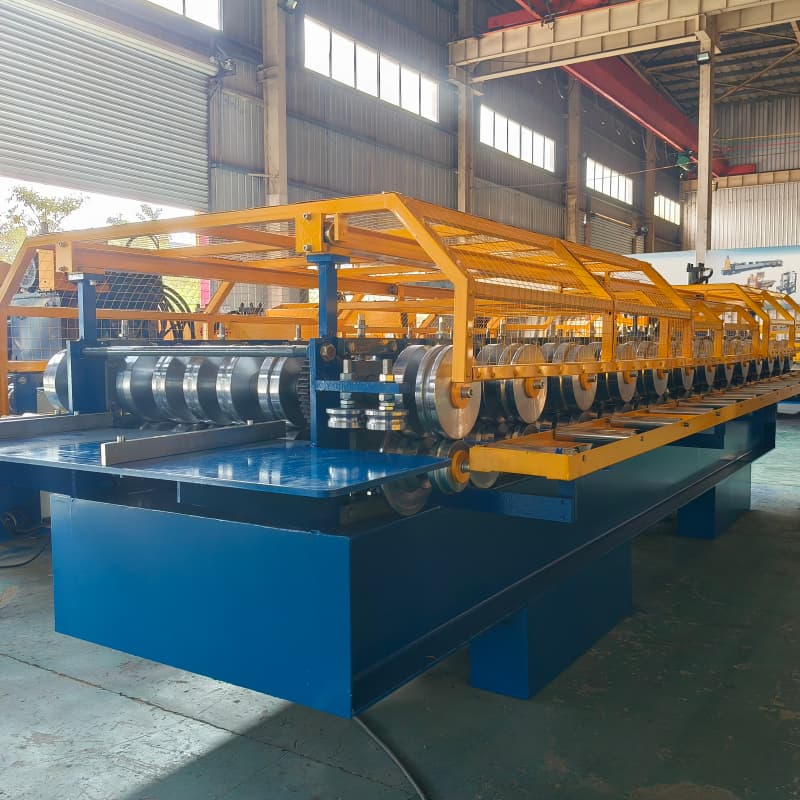 Metal Vertical Seam Roof Portable Standing Seams Aluminum Roof Seamless Steel Machine