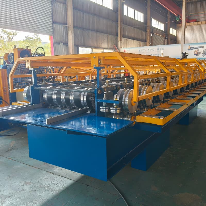 Metal Vertical Seam Roof Seam Purlin Lock Roll Forming Production Machine
