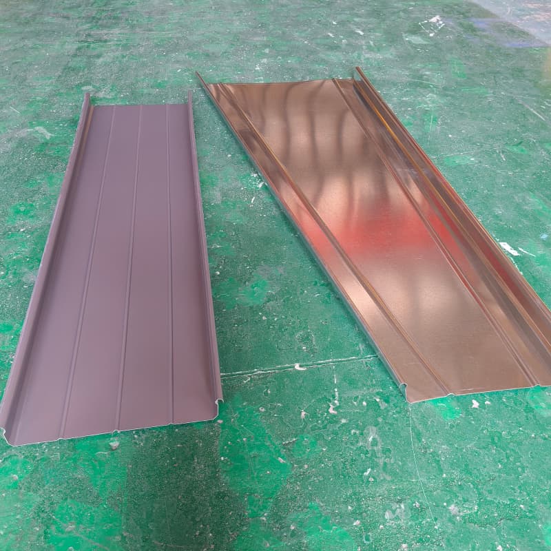 Standing Steel Roof Standing Purlin Seam Machine Portable Roll Forming Machine