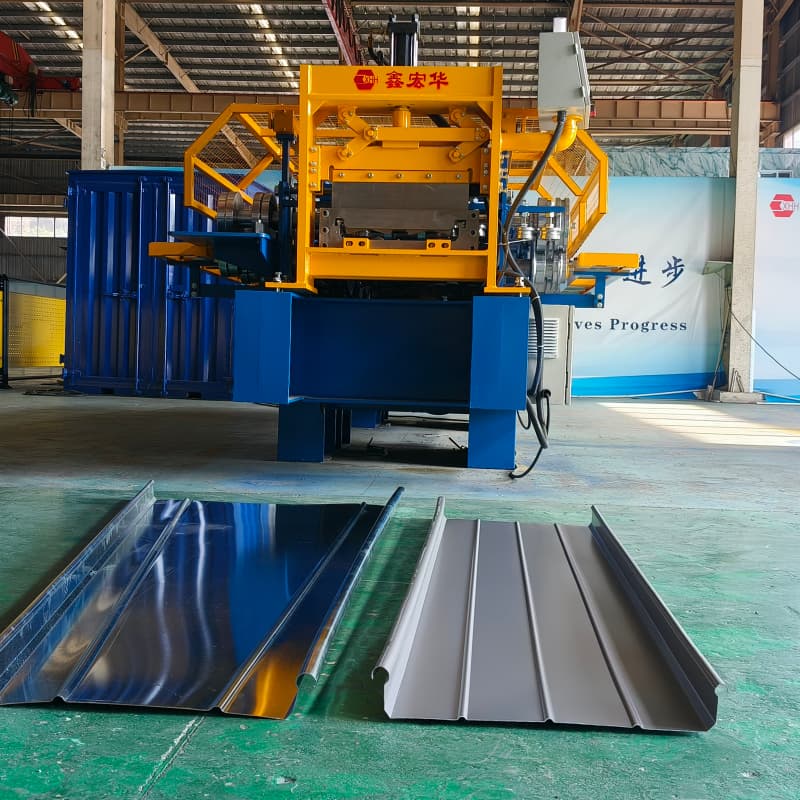 Aluminum Metal Sheet Making Panel Profile Standing Seam Steel Roofing Seaming Form Machine Price with CE