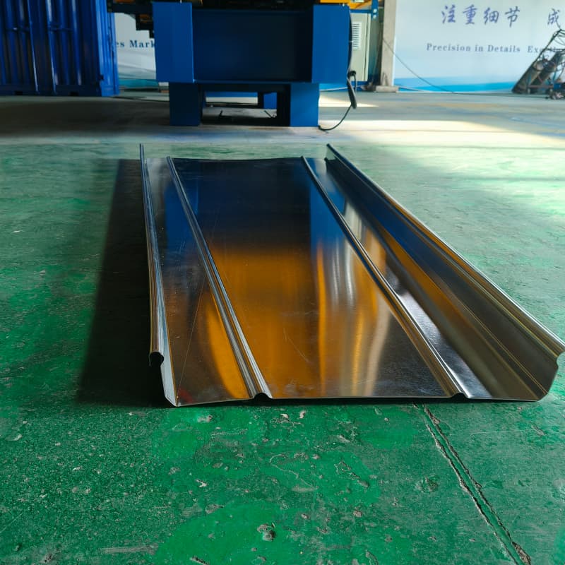 Máquina Roladora De Teja Standing Purlin Seam Roll Forming Production Machine