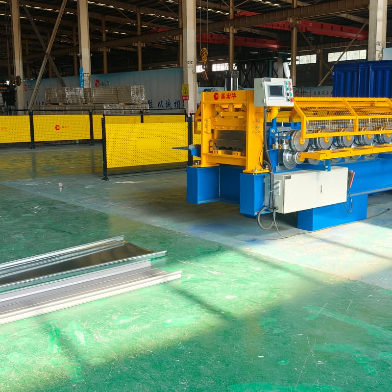 Purlin Standing Seam Roofing Sheets Standing Seam Roof Clamp Roll Machine
