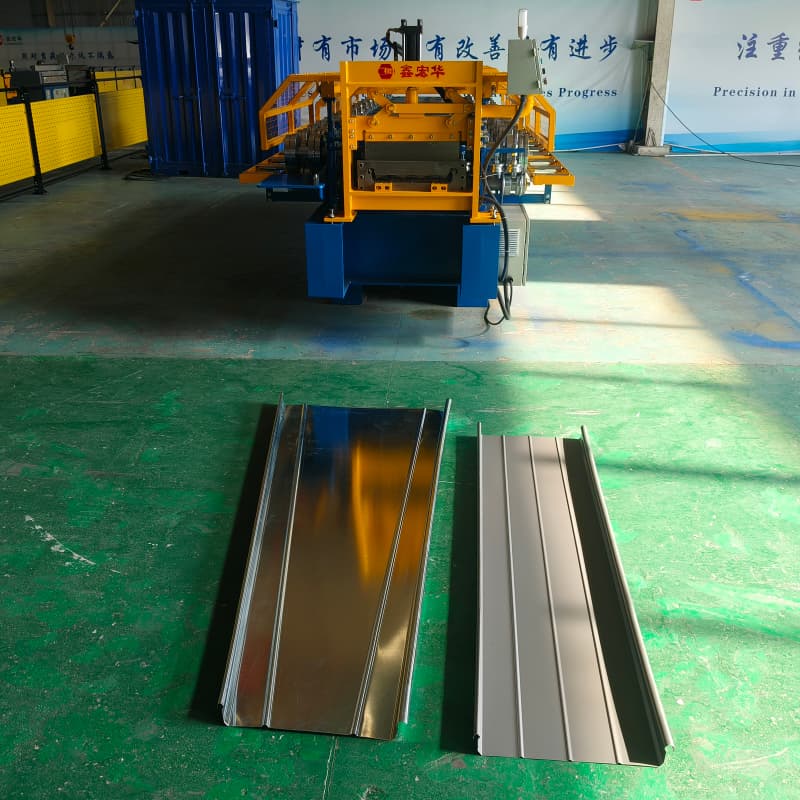 Standing Seam Roof Machine Nail Strip Standing Seam Metal Purlin Roof Shingle Machine