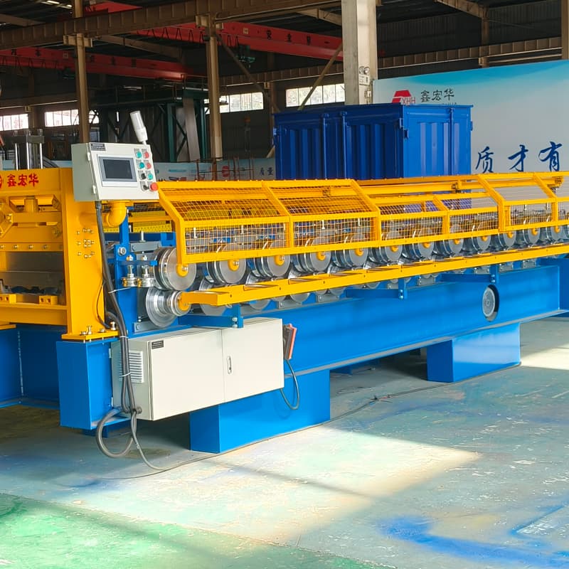 Standing Seam Standing Seam Roofing System Purlin Roll Forming Production Machine