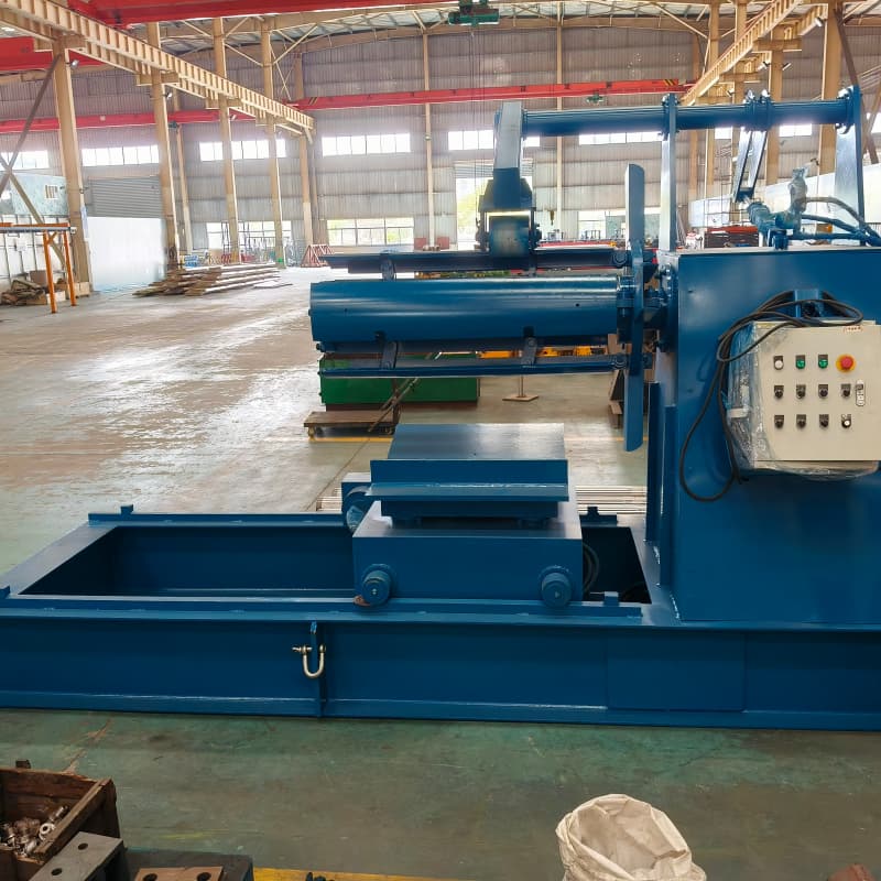 Short Production Lead Purlin Time Fast Delivery Coil Flatten Slitting Shear Machine