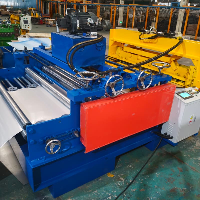 Solar Bracket Manufacturing Plant Purlin Aluminum Coil Slitting Leveling Processing Equipment Machine