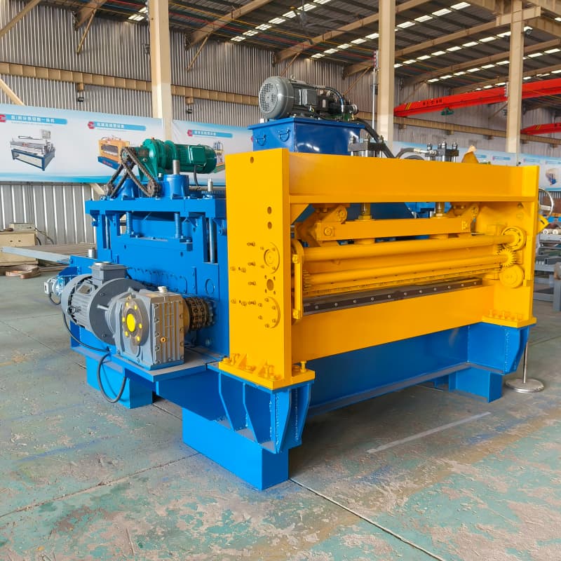 Turkey Medium Sized Steel Plant Multi-purpose Purlin Slitting Leveling Shear Line Machine