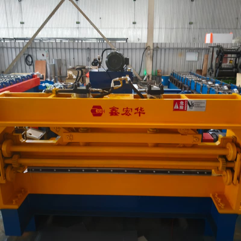 Tension Purlin Control Metal Strip Slitting Leveling Line Machine