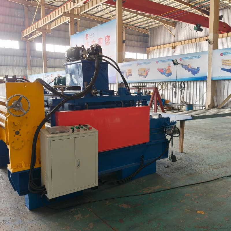 Turkey Medium Sized Steel Plant Multi-purpose Purlin Slitting Leveling Shear Line Machine