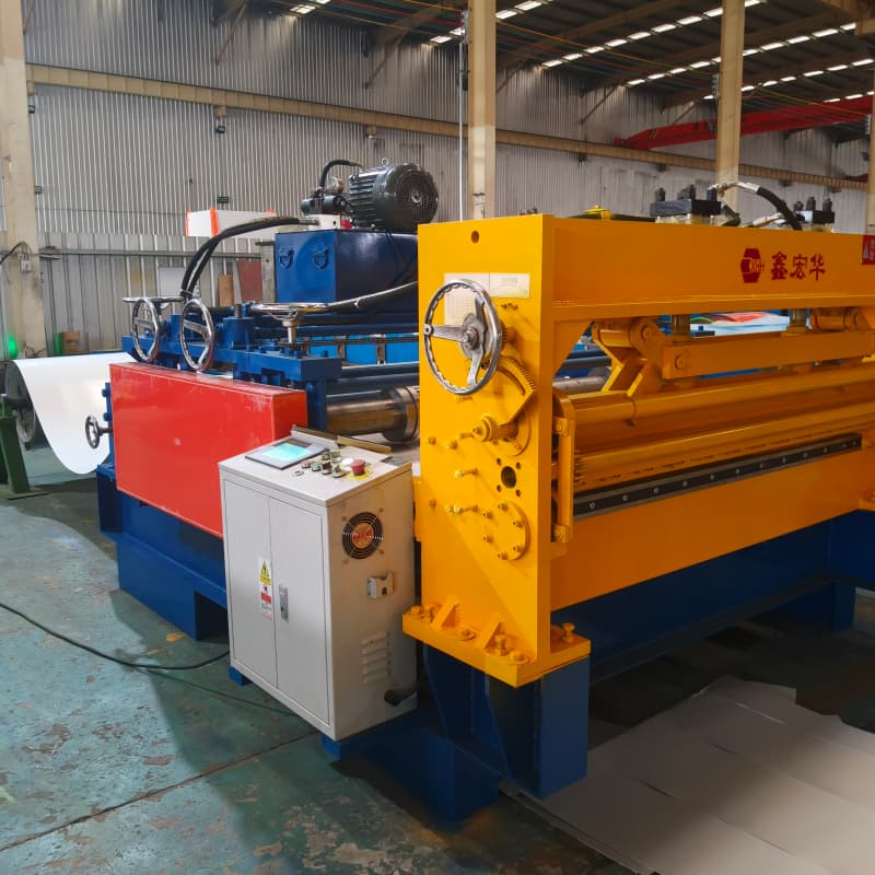 Dust Purlin Collecting Equipment For Scrap Chips During Metal Slitting Leveling Production Machine