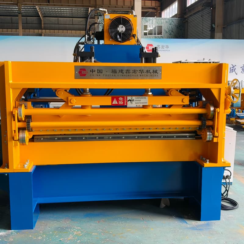 Poland Metal Processing Workshop Stainless Steel Purlin Strip Slitting Leveling Equipment Machine