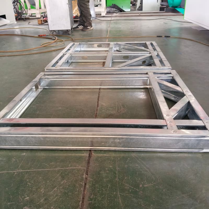 Aluminum Purlin Cold Forming Roll Forming Production Line Equipment Steel Machine